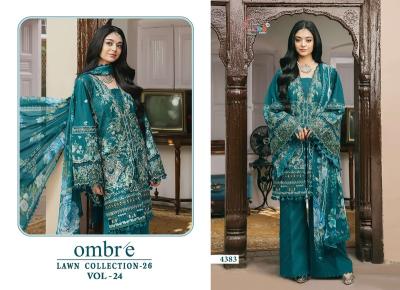 Shree fab ombre lawn vol-24 india salwar suit wholesale by khantil